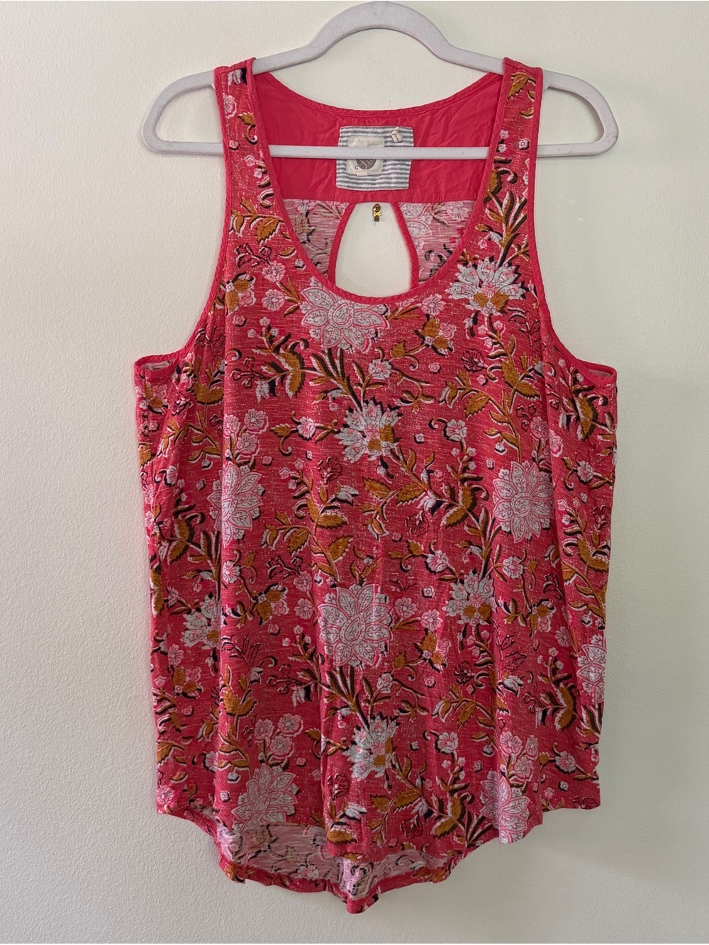 Anthropologie Lilka Floral Boho Tank